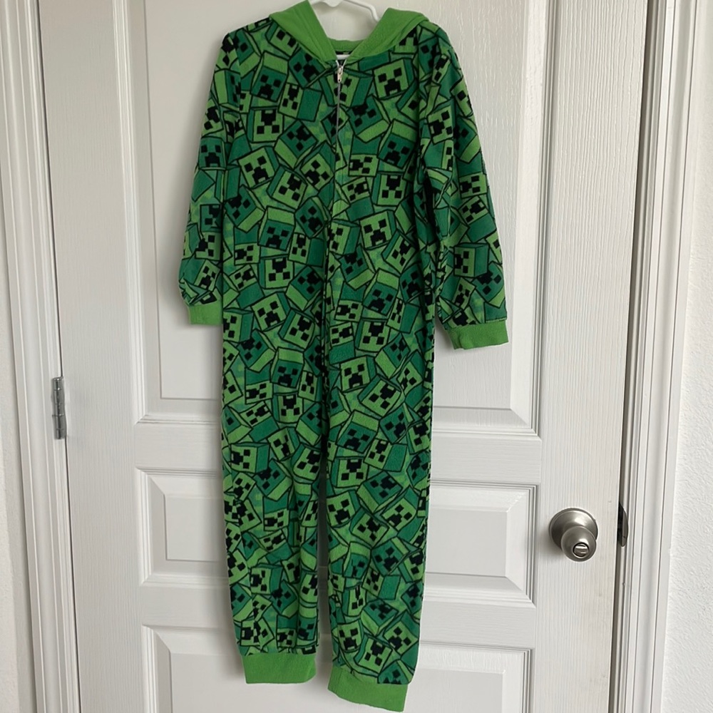 Minecraft boy cozy pajama Sz6